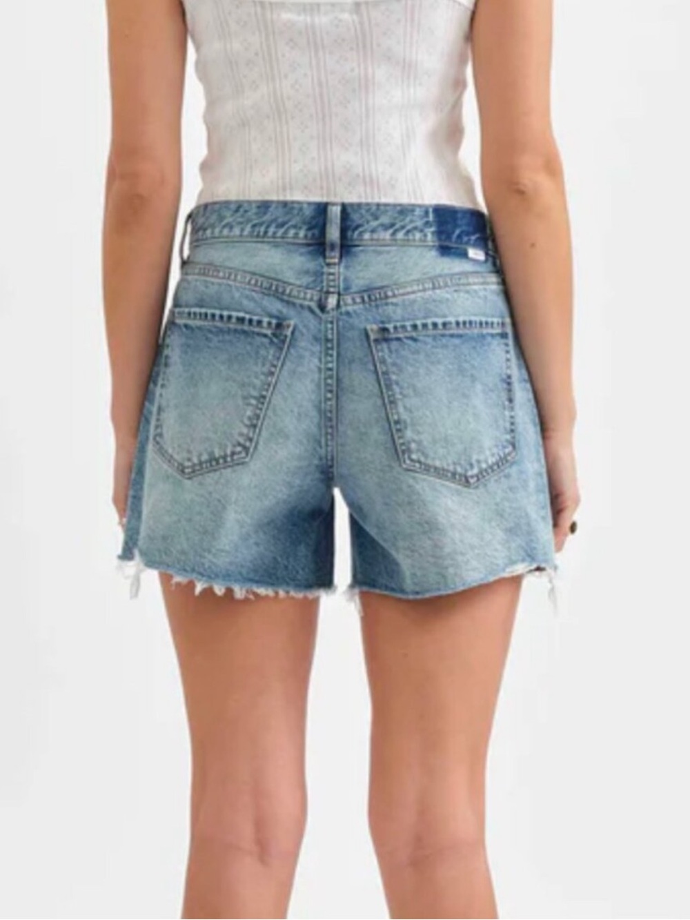 Daze Crossroads Mid-Rise Loose Denim Shorts (Current Style) - Picture 2 of 9